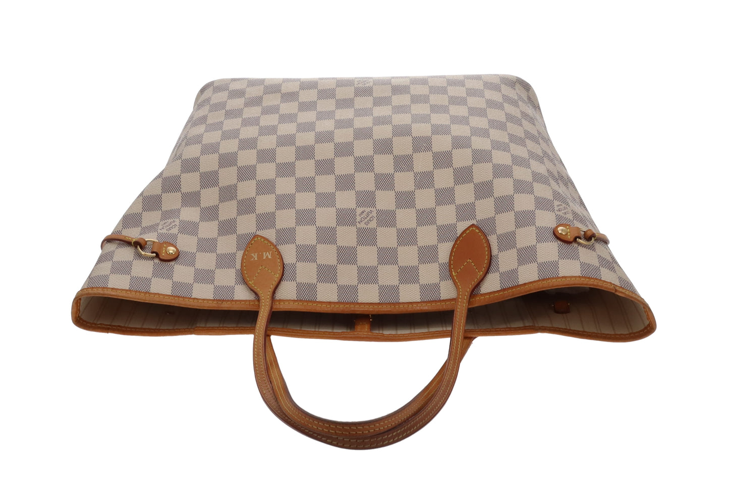 Louis Vuitton Neverfull Damier Azur MM GI1106 - 2016 (hotstamped MK)