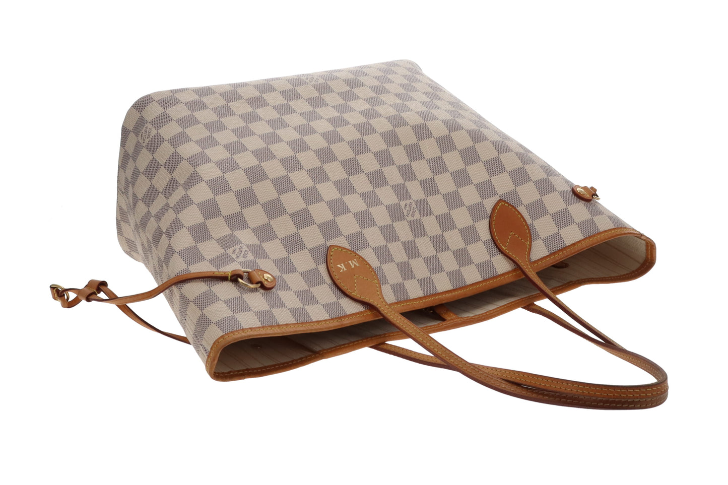 Louis Vuitton Neverfull Damier Azur MM GI1106 - 2016 (hotstamped MK)