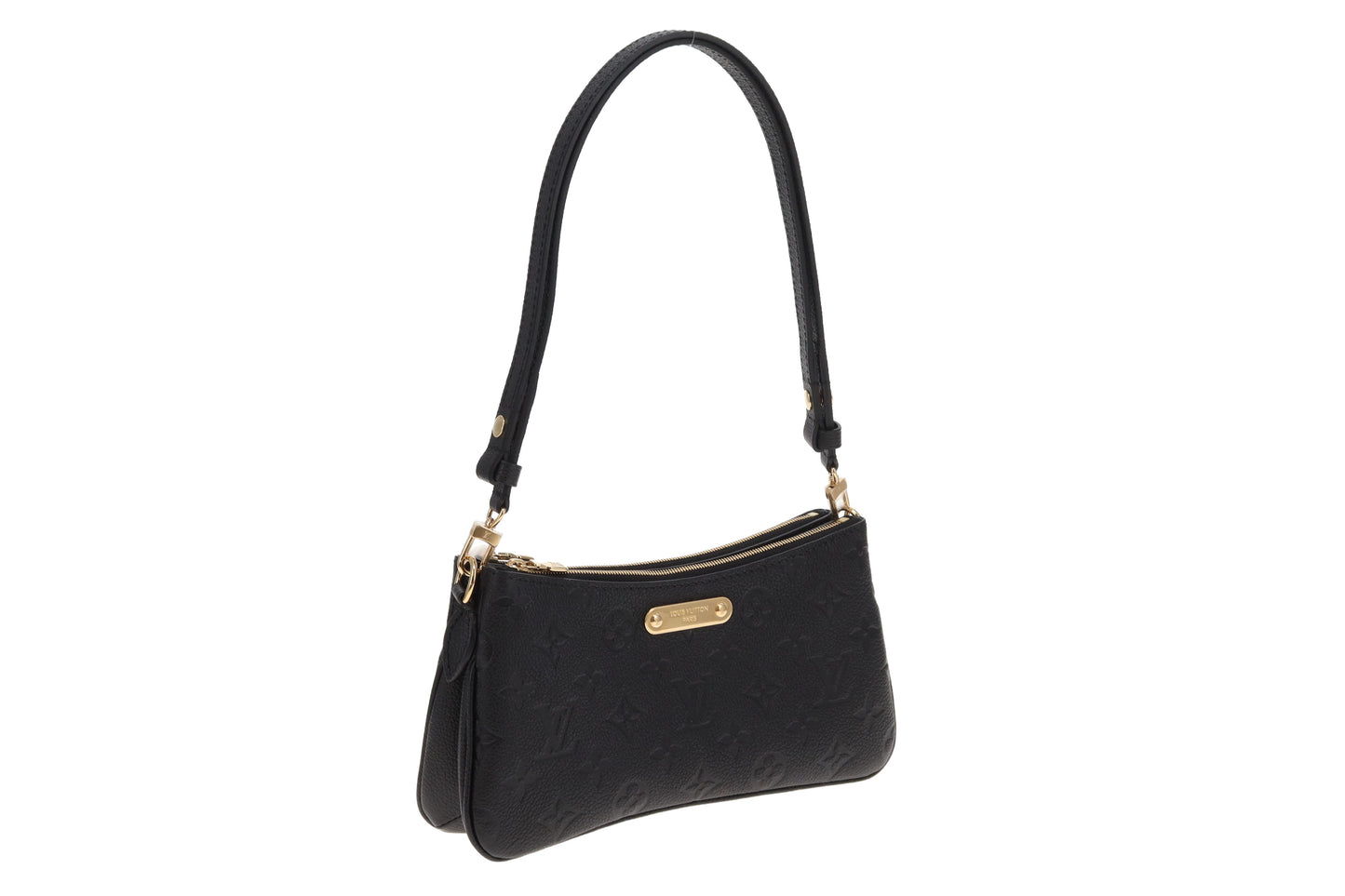 Louis Vuitton Pochette Liv Monogram Empreinte Noir NFID