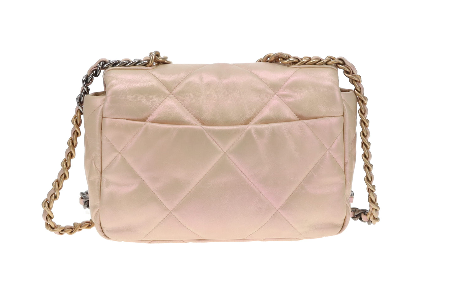 Chanel 19 Iridescent Leather Small (NFID)