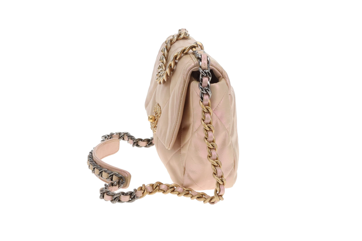 Chanel 19 Iridescent Leather Small (NFID)