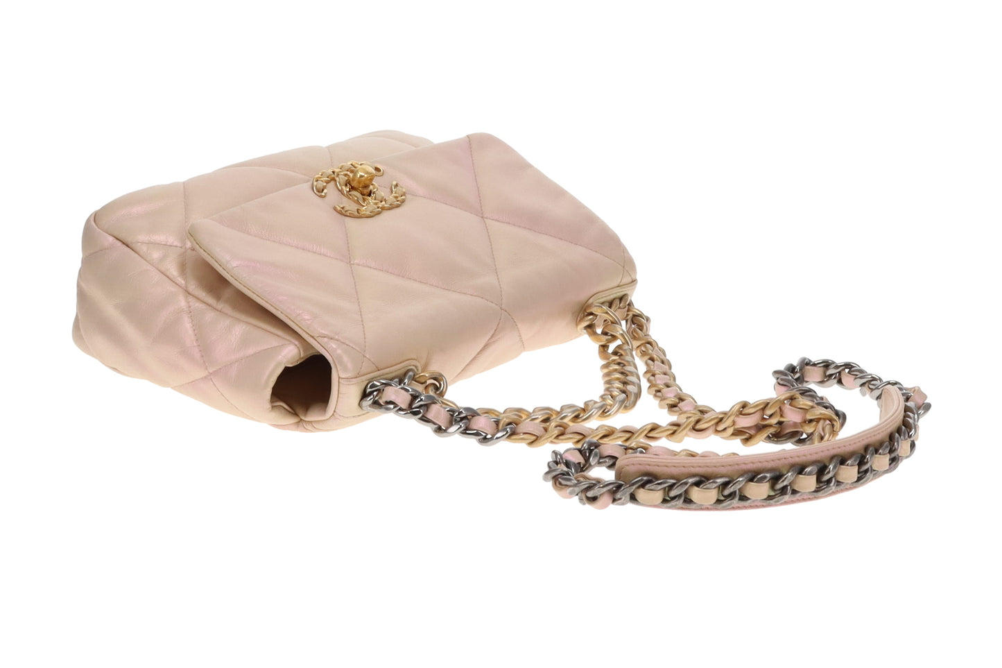 Chanel 19 Iridescent Leather Small (NFID)