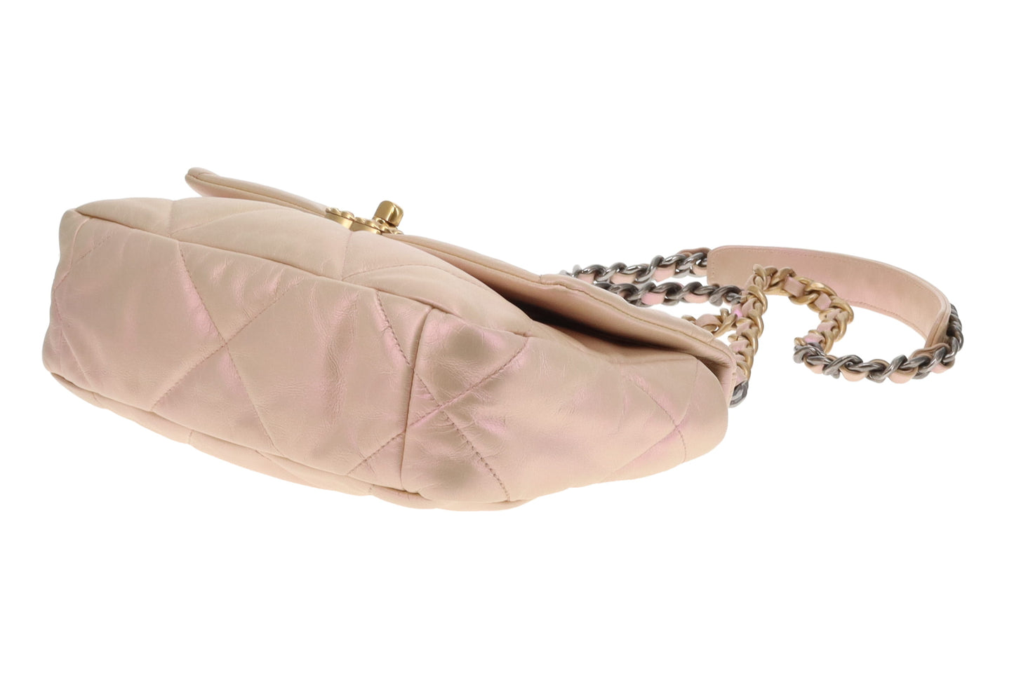 Chanel 19 Iridescent Leather Small (NFID)