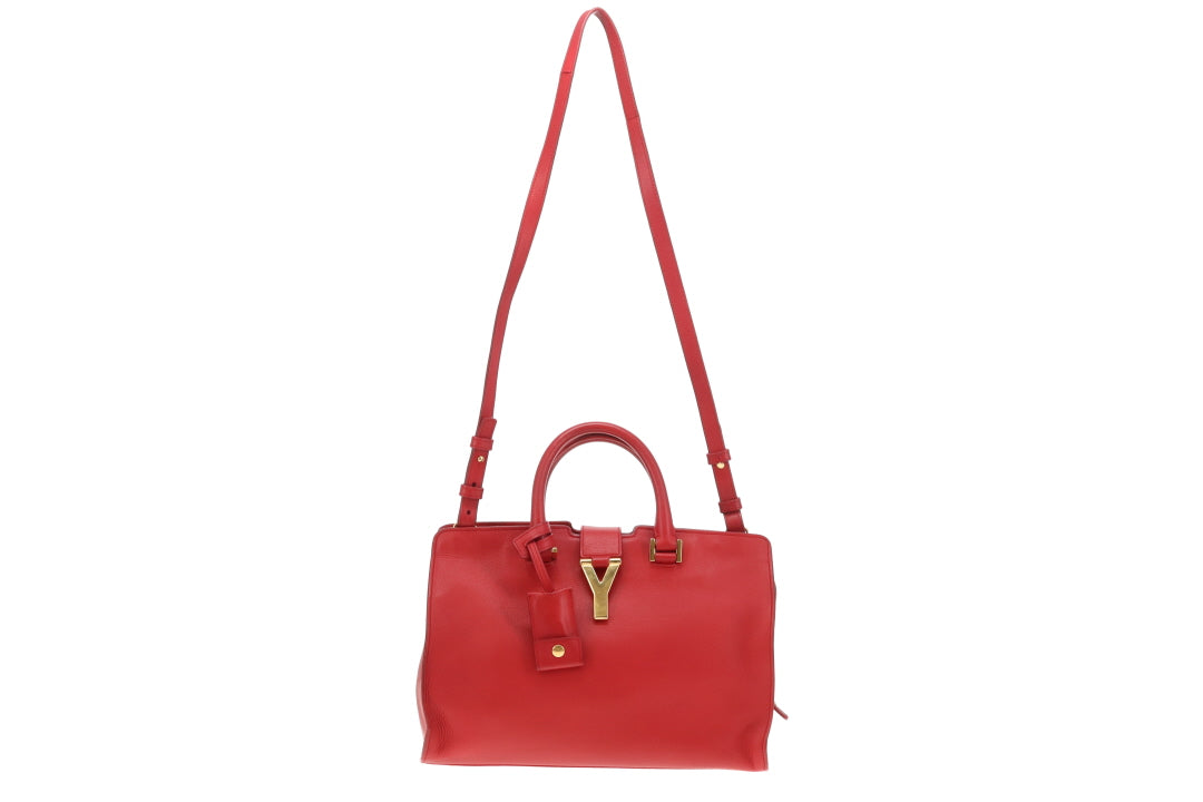 Saint Laurent Y Cabas Rouge