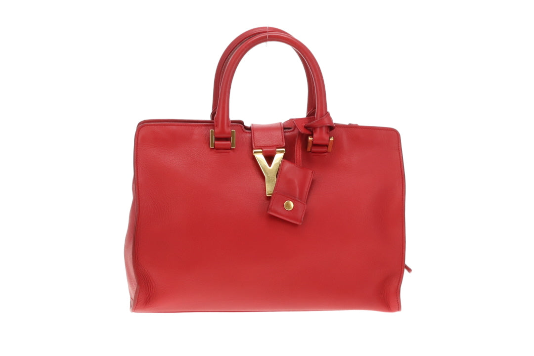Saint Laurent Y Cabas Rouge