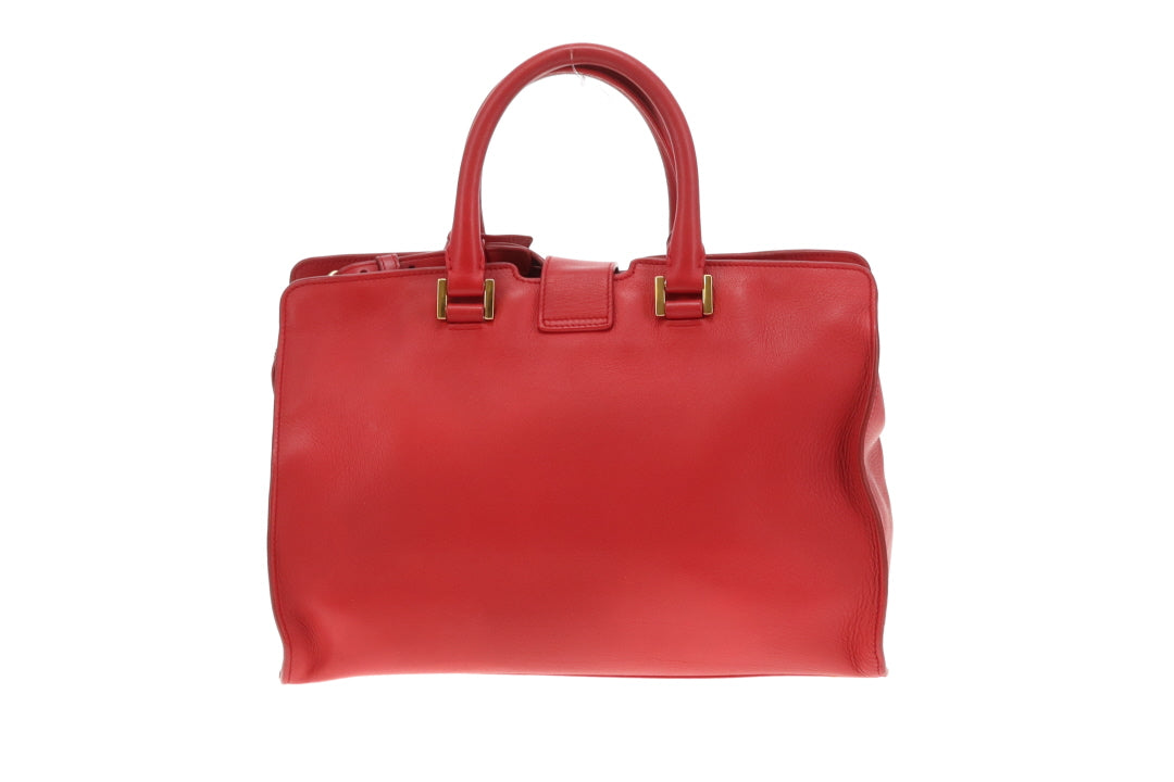Saint Laurent Y Cabas Rouge