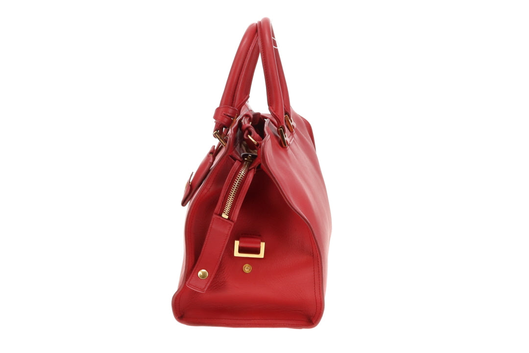 Saint Laurent Y Cabas Rouge