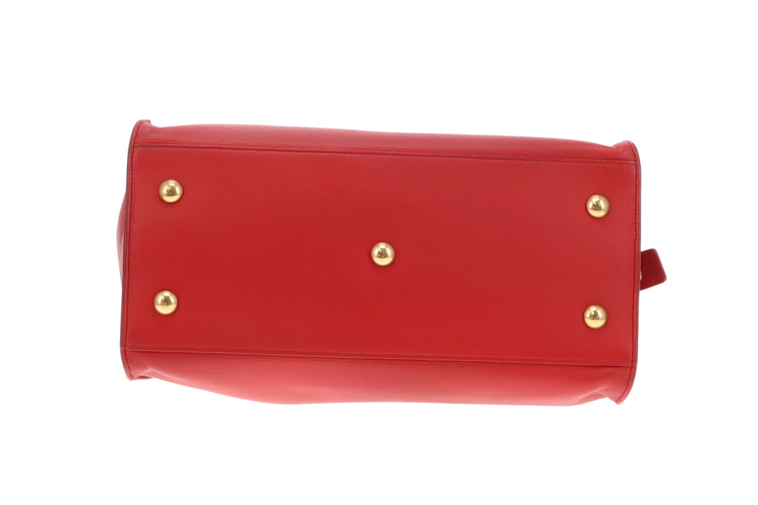 Saint Laurent Y Cabas Rouge