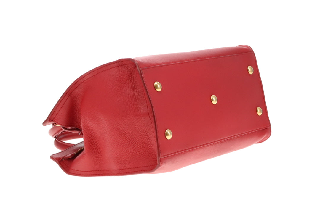 Saint Laurent Y Cabas Rouge
