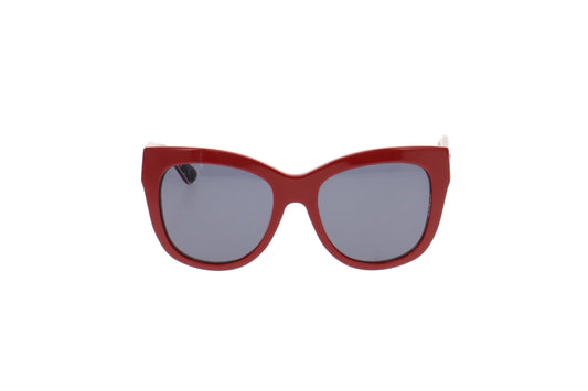 Dolce & Gabbana Teracotta & Rose Inner Cat Eye Sunglasses