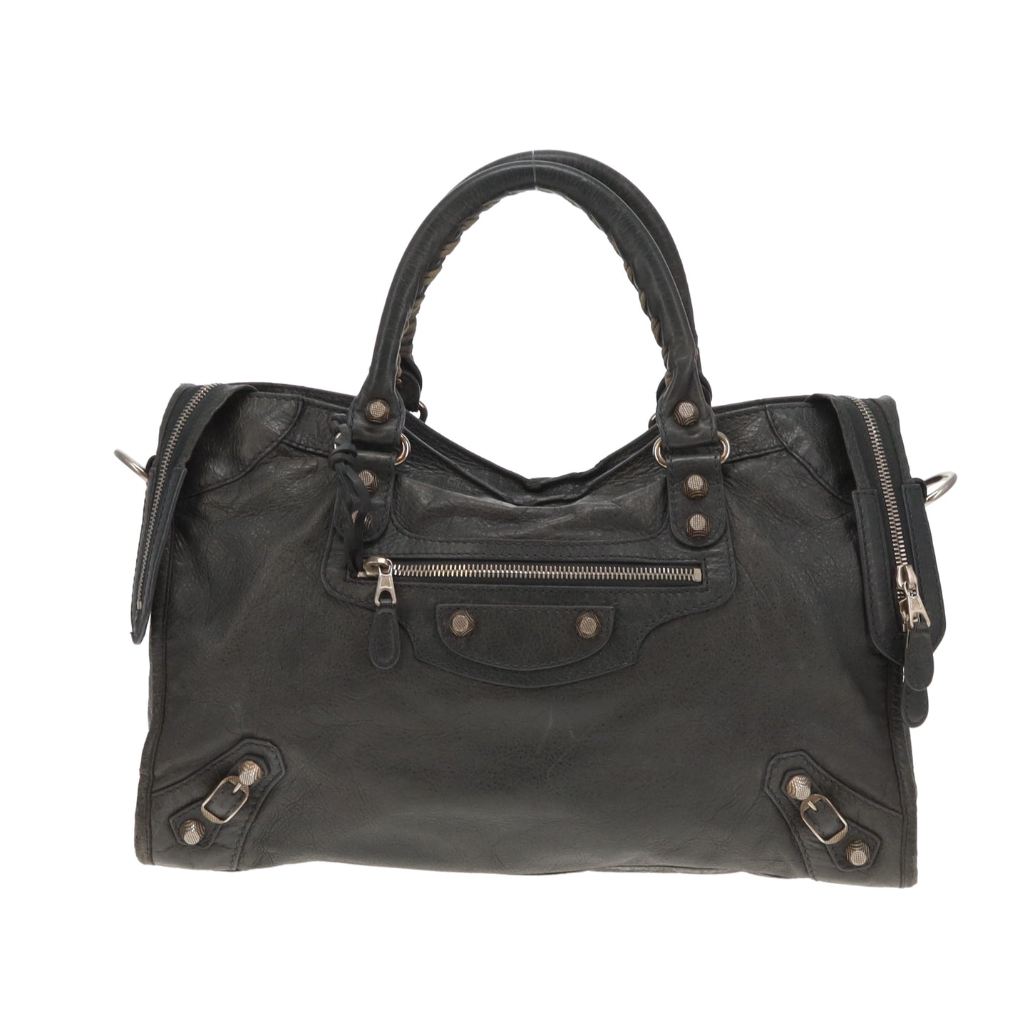 Balenciaga City Classic Bag Grey SHW