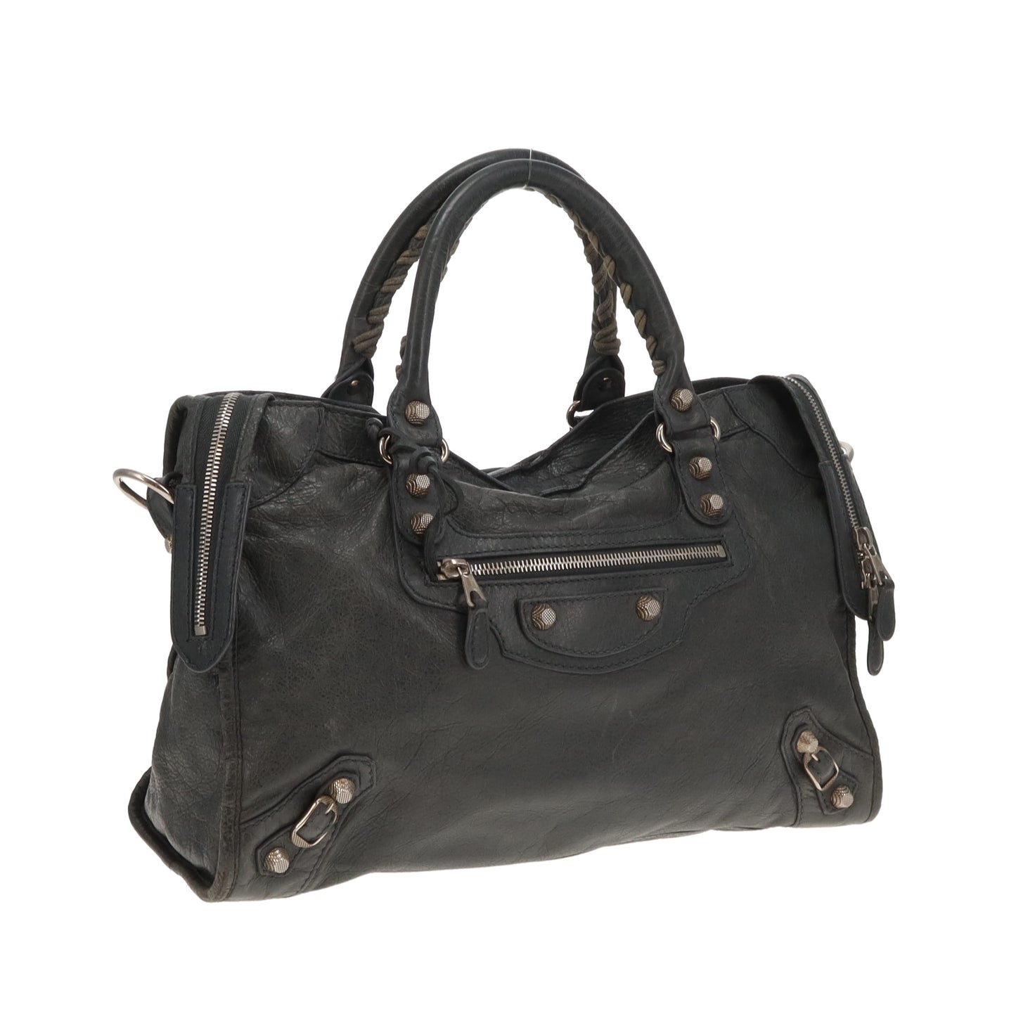 Balenciaga City Classic Bag Grey SHW