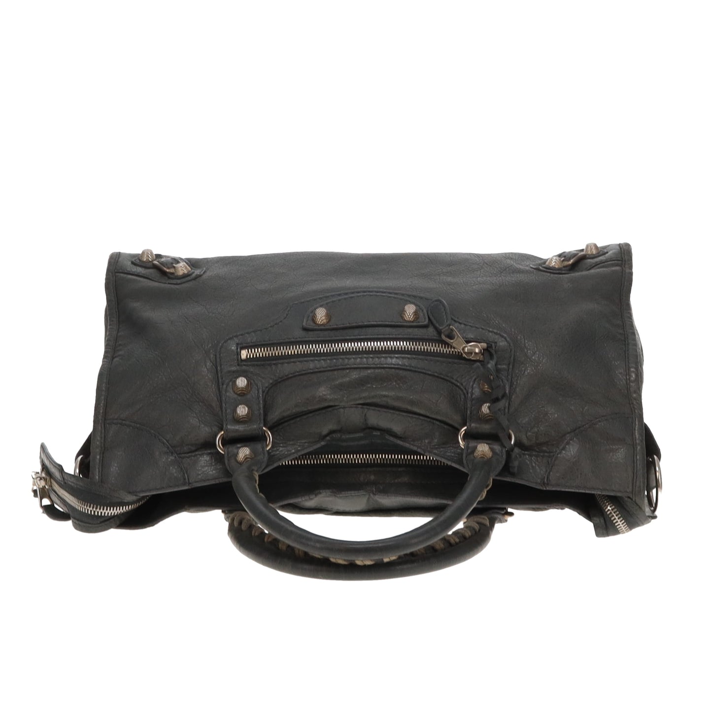 Balenciaga City Classic Bag Grey SHW