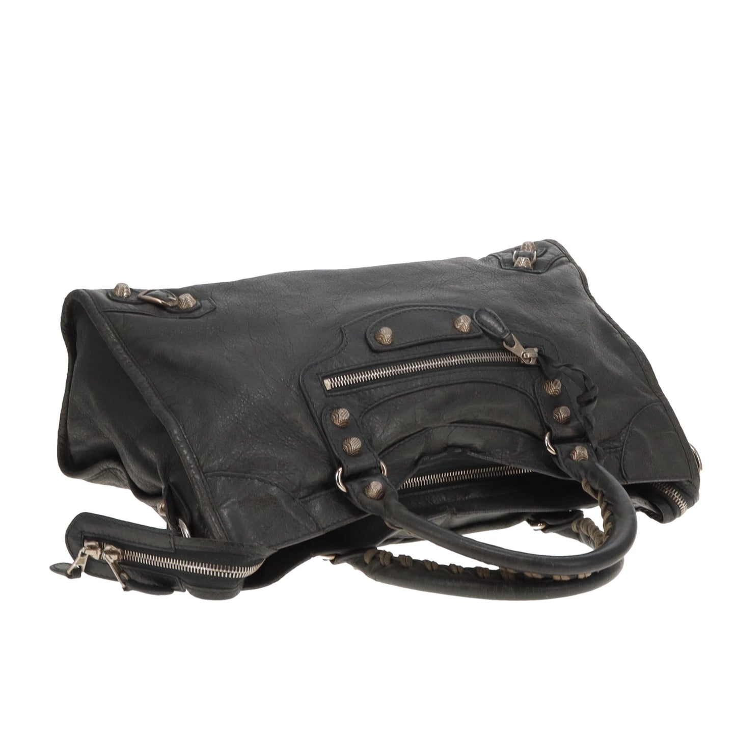 Balenciaga City Classic Bag Grey SHW