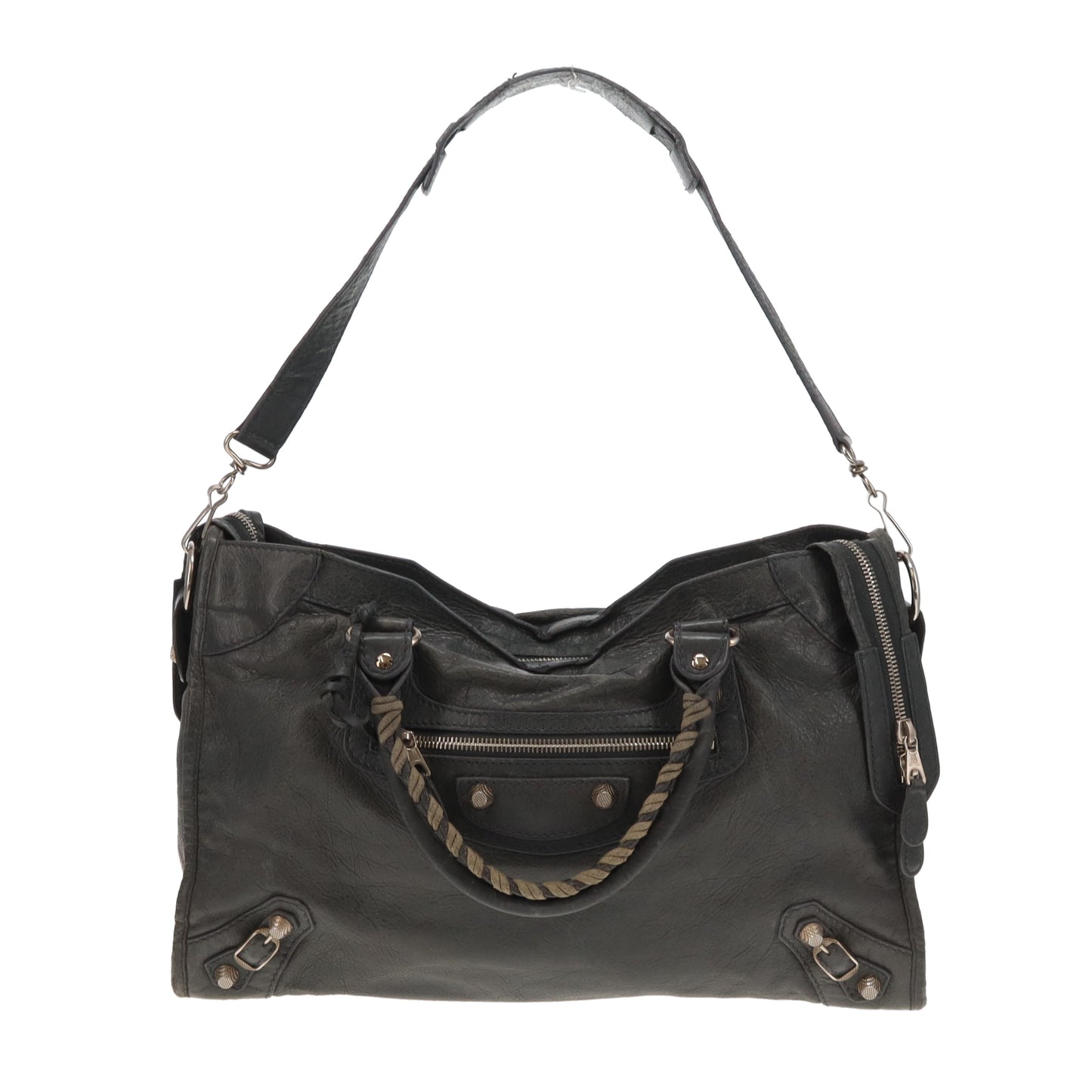 Balenciaga City Classic Bag Grey SHW