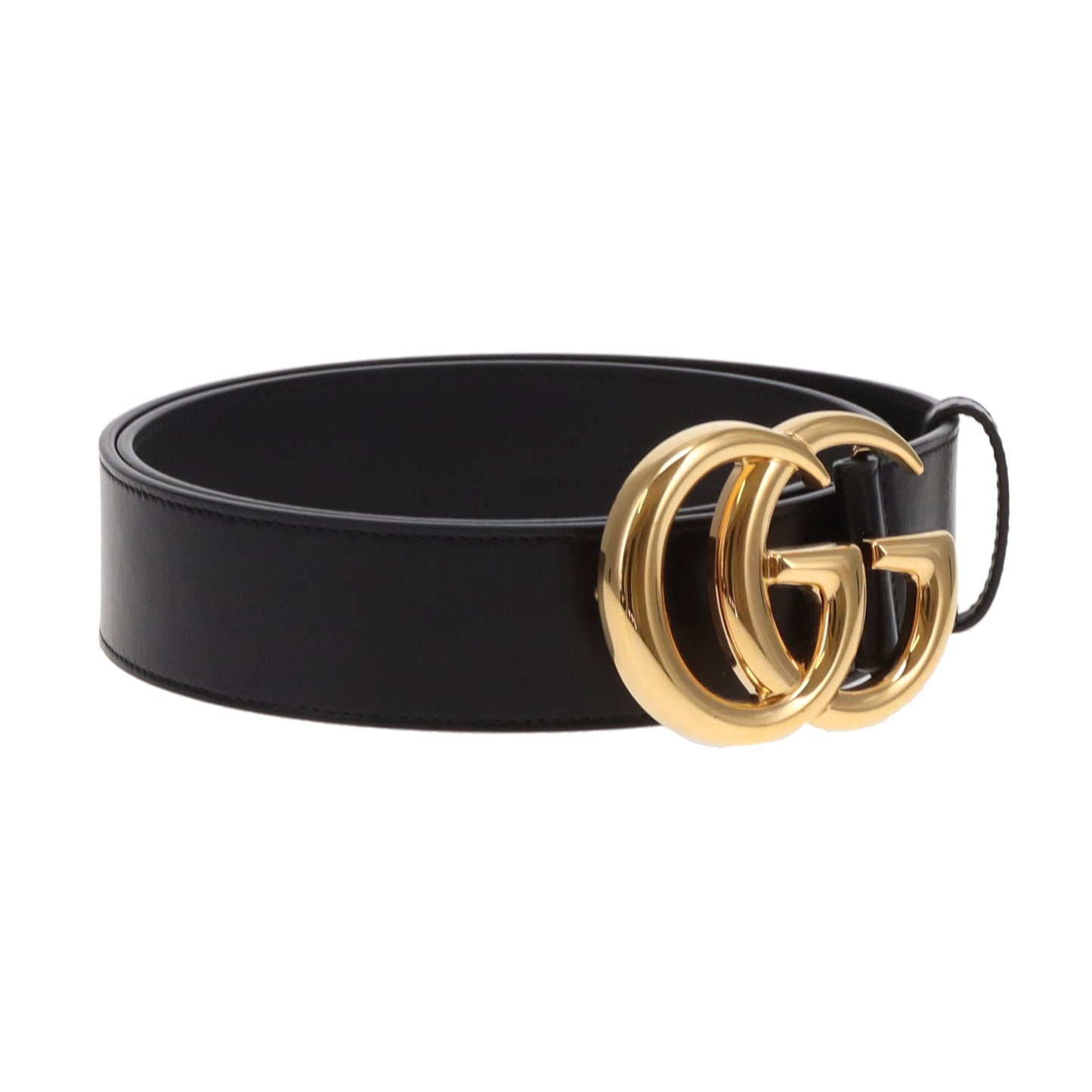 Gucci Marmont GG Wide Leather Belt Black 85/34