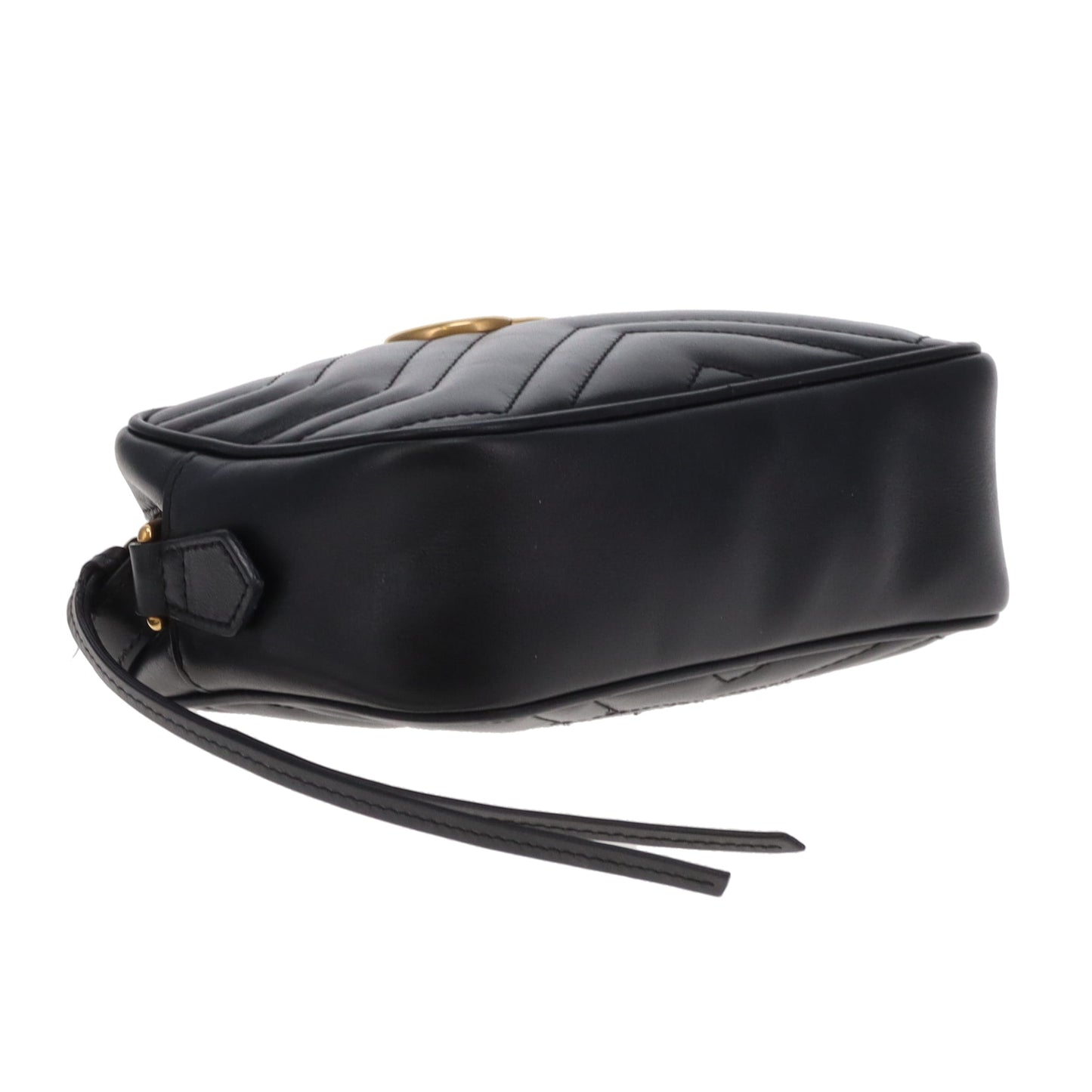 Gucci Marmont Mini Camera Bag Black GHW 2