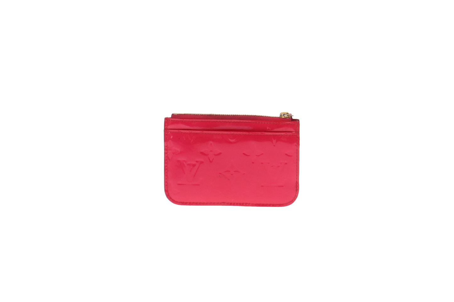 Louis Vuitton Pink Vernis Coin Case