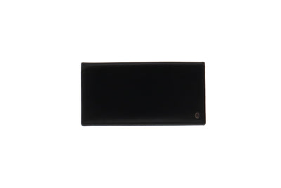 Cartier Vintage Black Vertical Travel Wallet