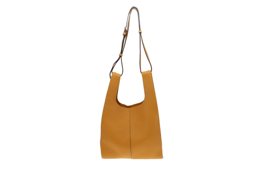 Mulberry Deep Amber Heavy Grain Portobello Tote