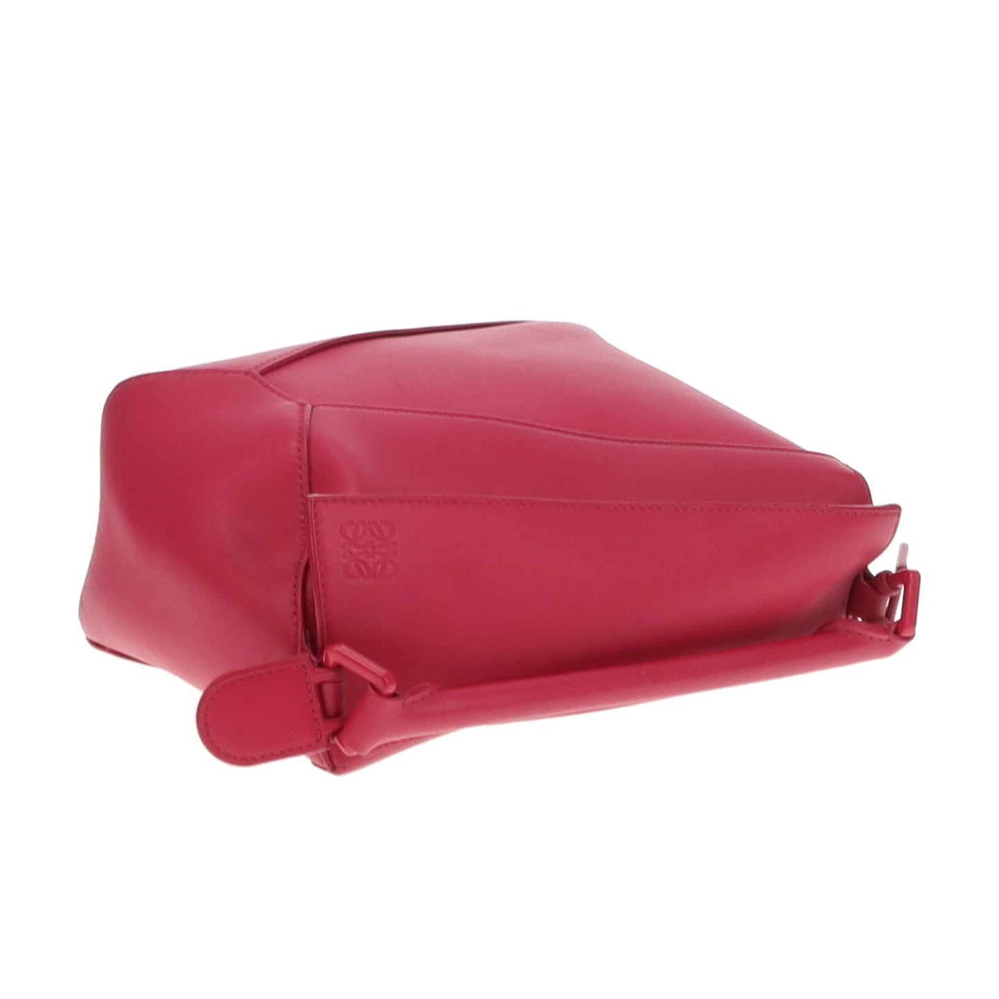 Loewe Puzzle Small Pink with Logo Strap