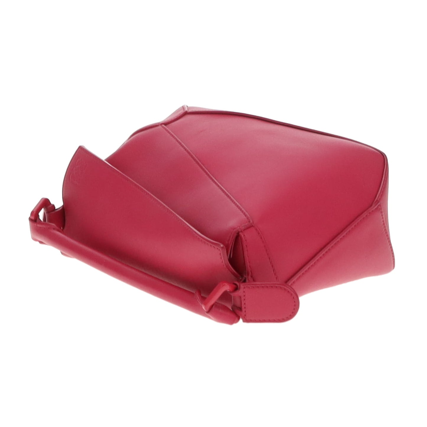 Loewe Puzzle Small Pink with Logo Strap