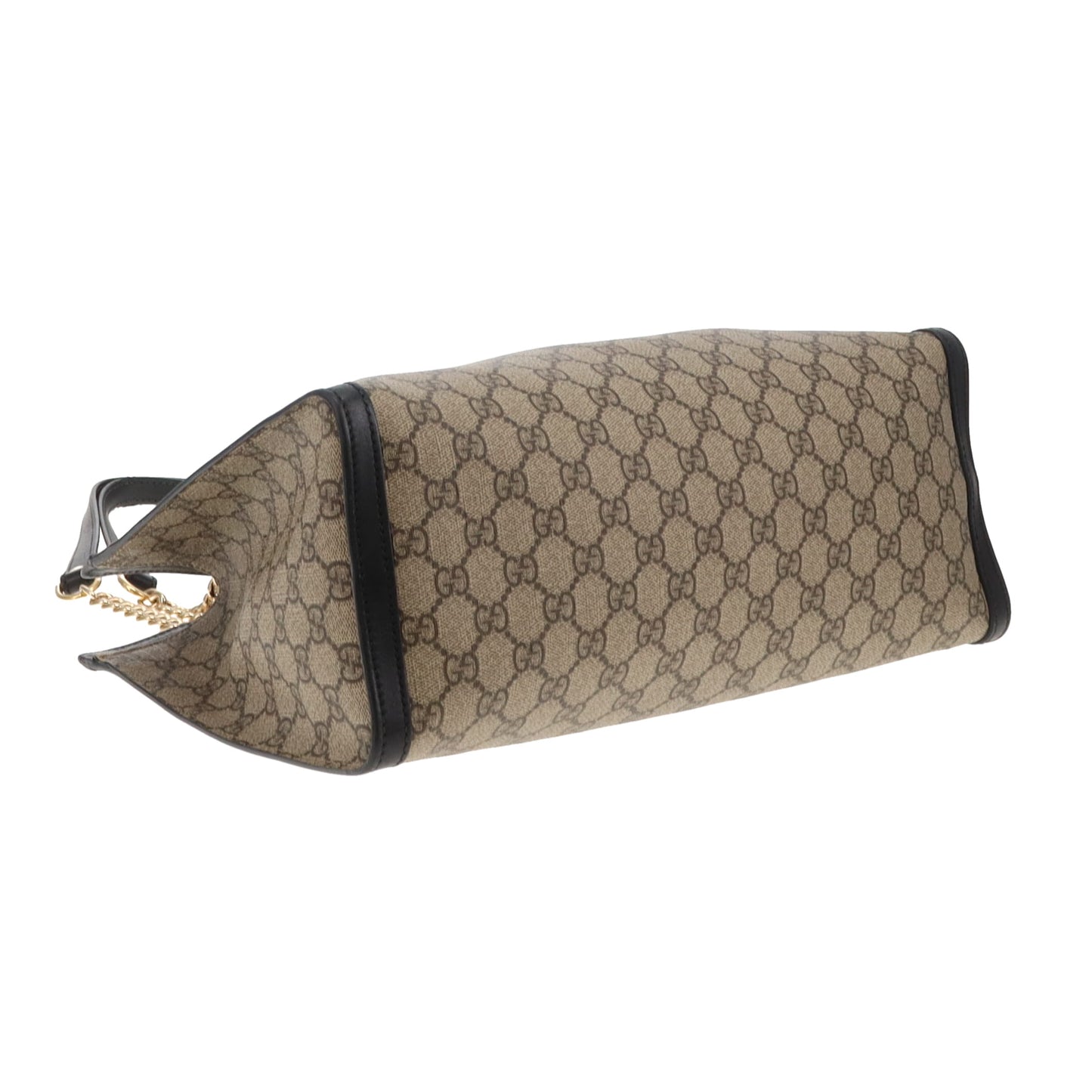 Gucci Padlock Tote Bag Medium GG Supreme and Black Leather