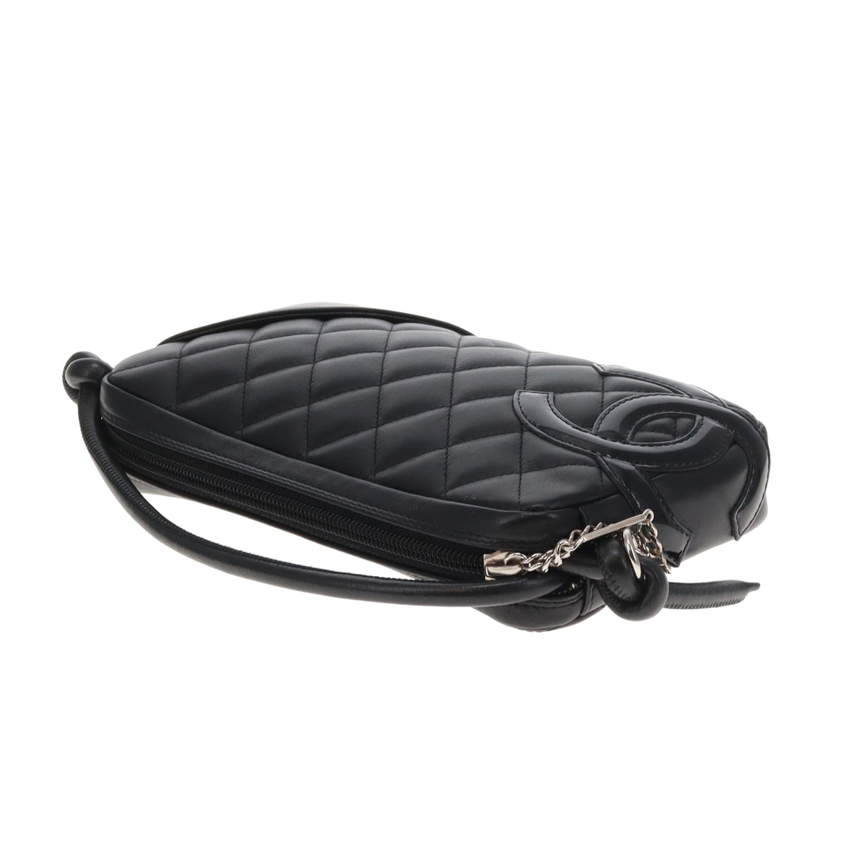 Chanel Cambon Ligne Crossbody Bag In Black On Black 2005/06