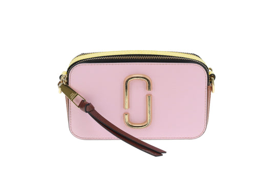 Marc Jacobs The Snapshot Pink/Brown/Yellow