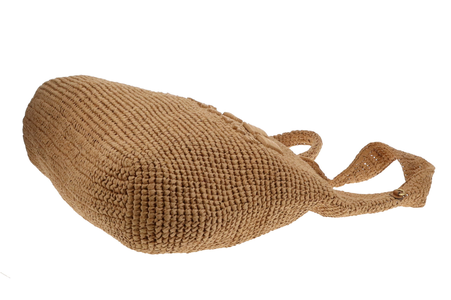 Coach Brooklyn Straw Shoulder Bag