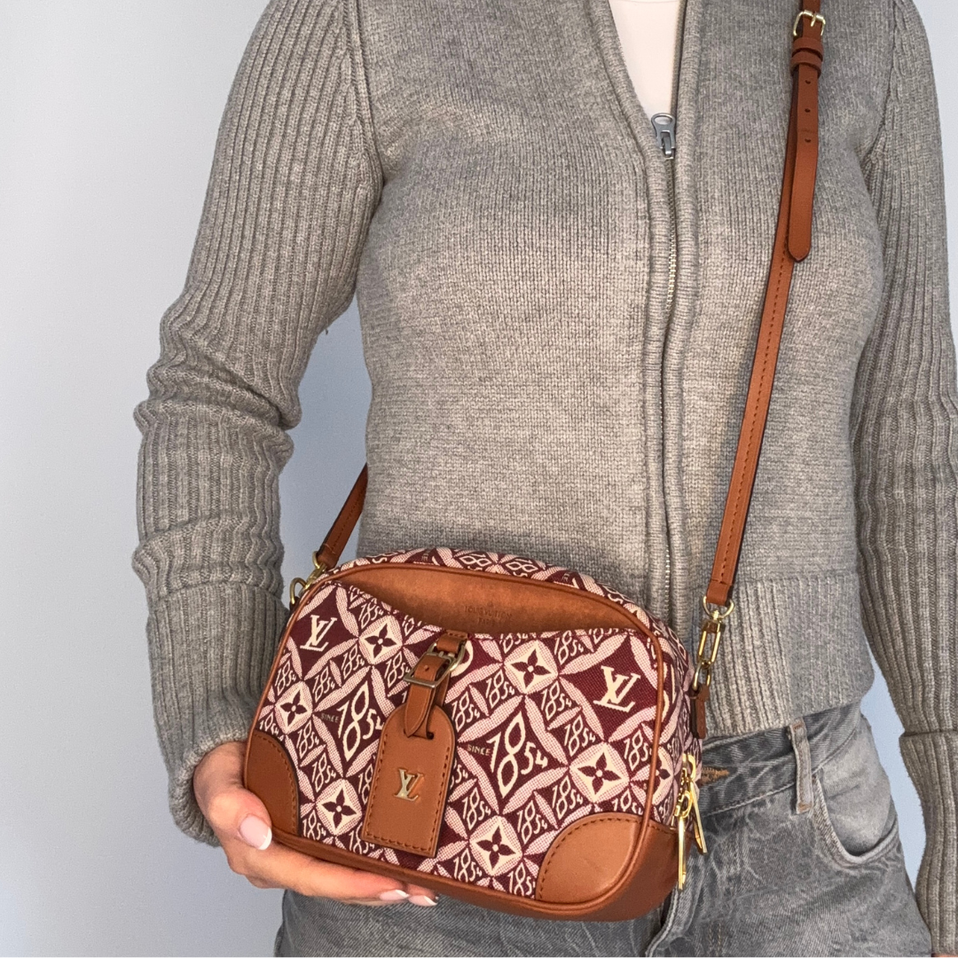 Louis Vuitton Deauville Mini Since 1854 Canvas Burgundy PL4200 - 2020