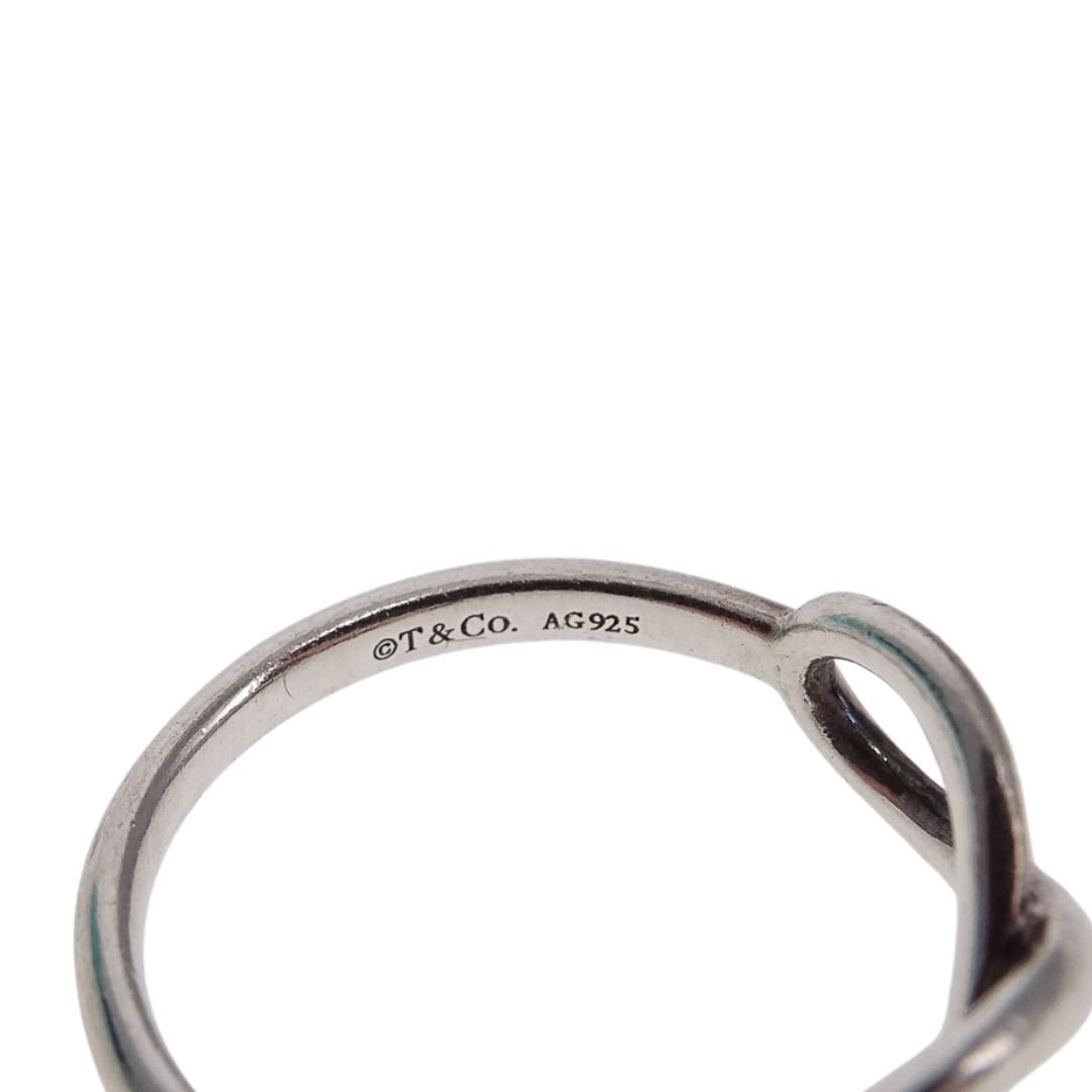 Tiffany & Co Infinity Ring Sterling Silver (size 53)