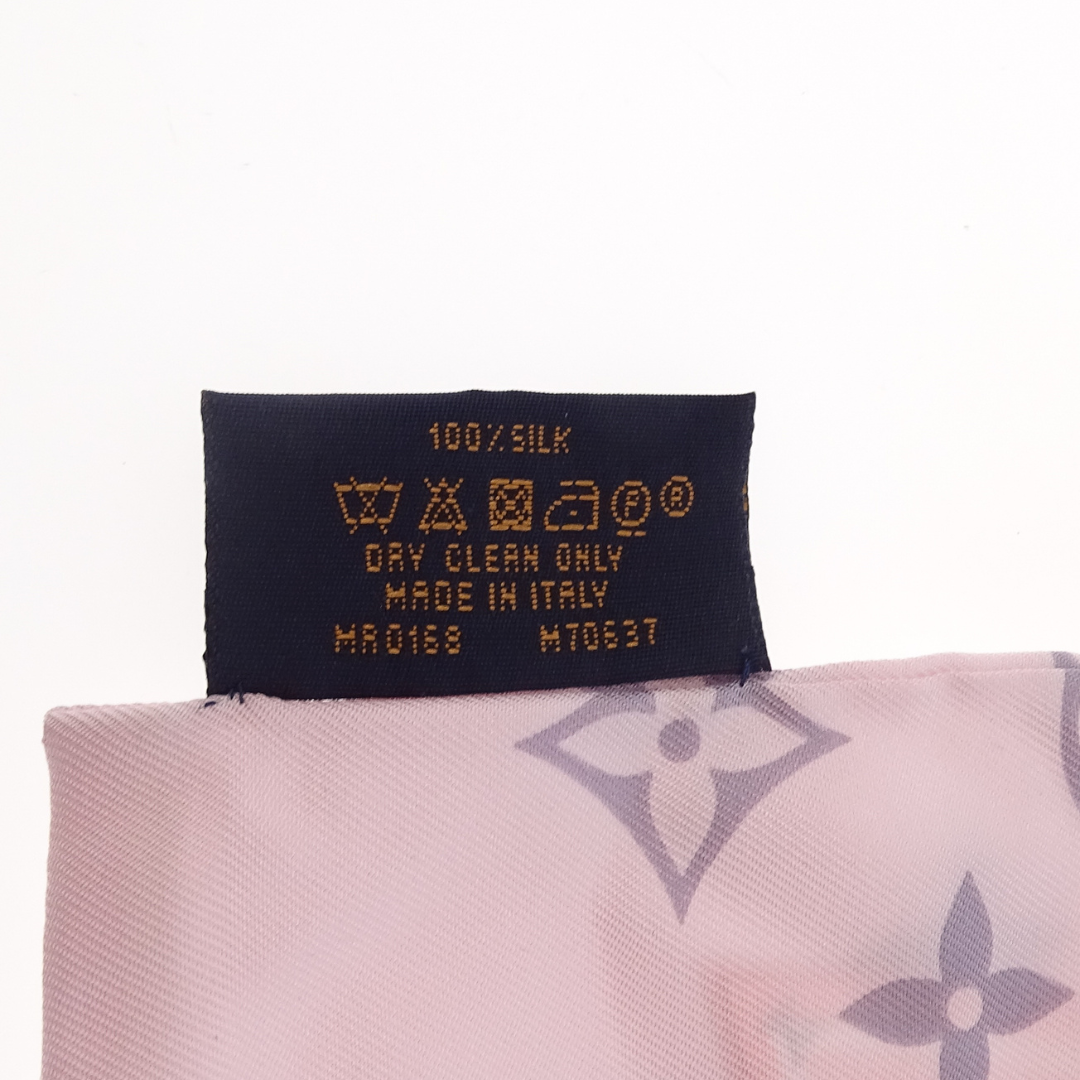 Louis Vuitton Monogram Confidential Bandeau Pink 100% Silk
