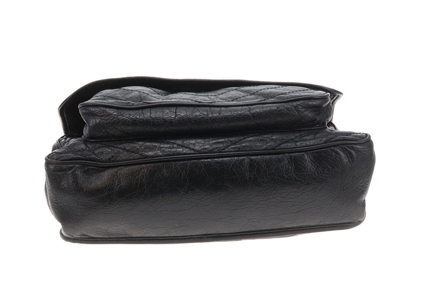 Saint Laurent Niki Large Black Vintage Leather 2017