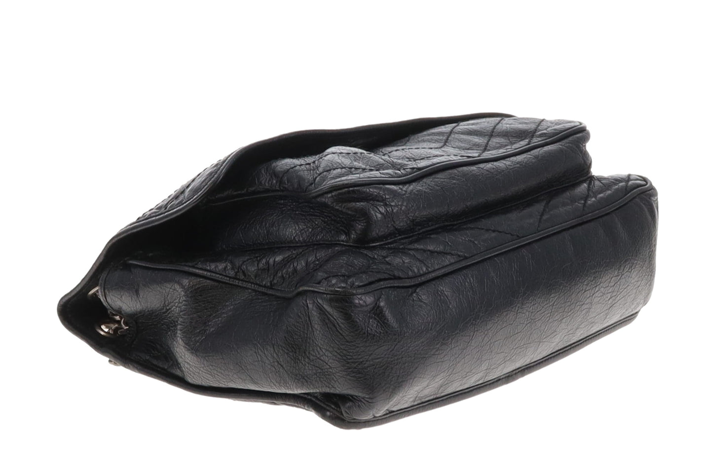 Saint Laurent Niki Large Black Vintage Leather 2017