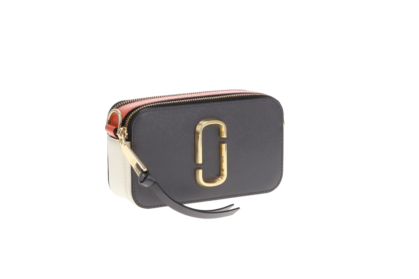 Marc Jacobs The Snapshot In Grey/Chalk/Orange