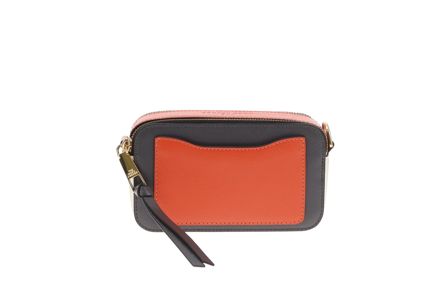 Marc Jacobs The Snapshot In Grey/Chalk/Orange