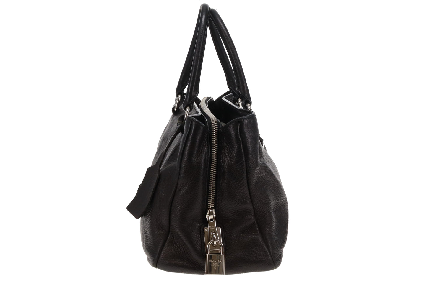 Prada Black SHW Small Tote Bag