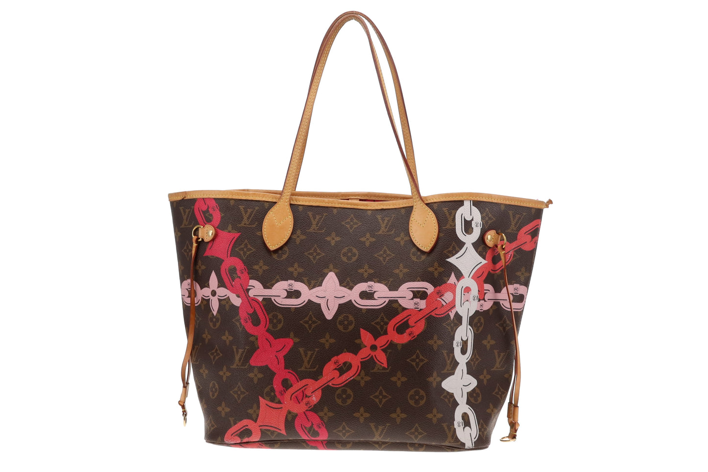 Louis Vuitton Monogram Chain Print Neverfull MM Ltd. Ed. CA1136 (2)