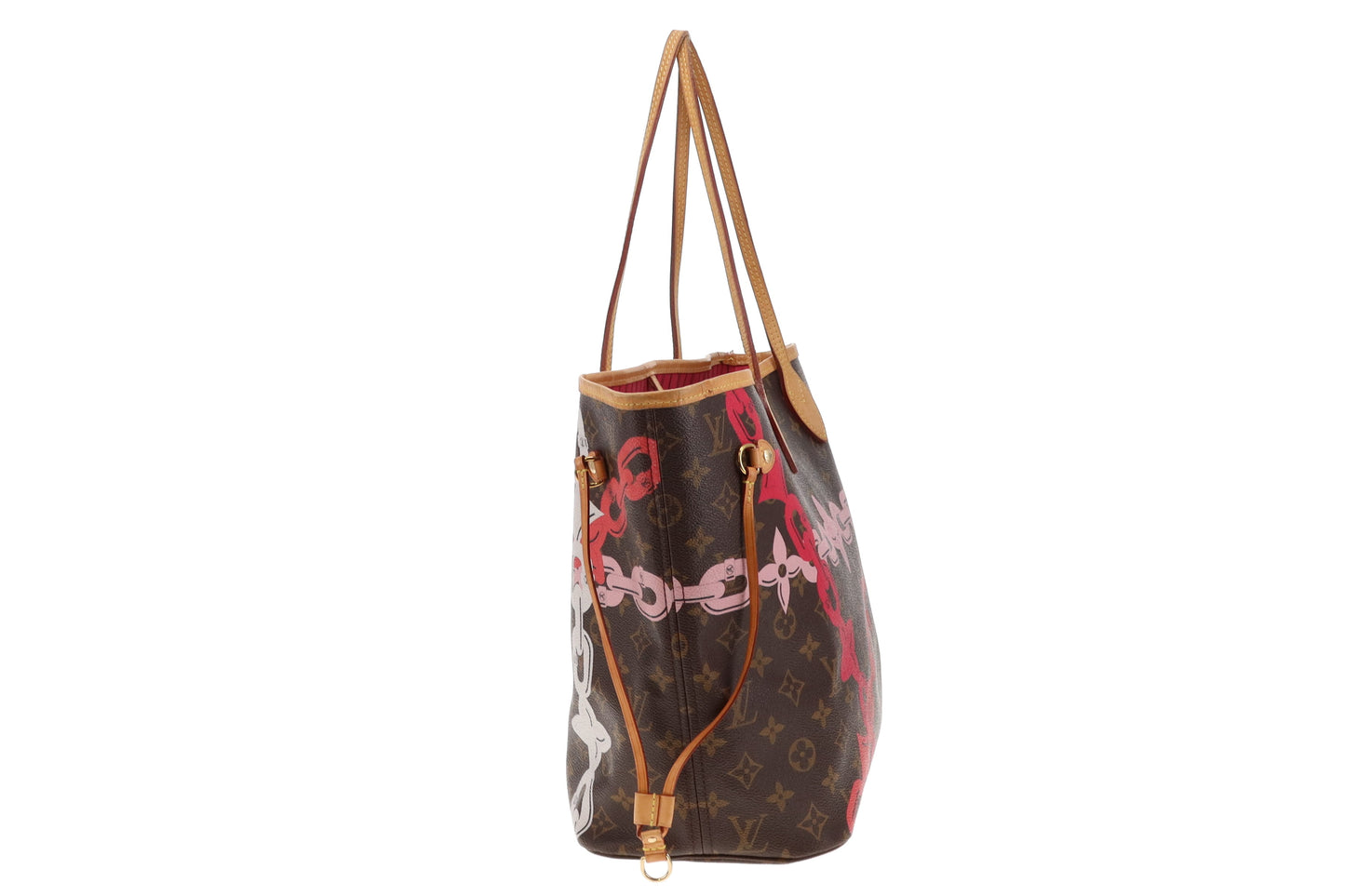 Louis Vuitton Monogram Chain Print Neverfull MM Ltd. Ed. CA1136 (2)