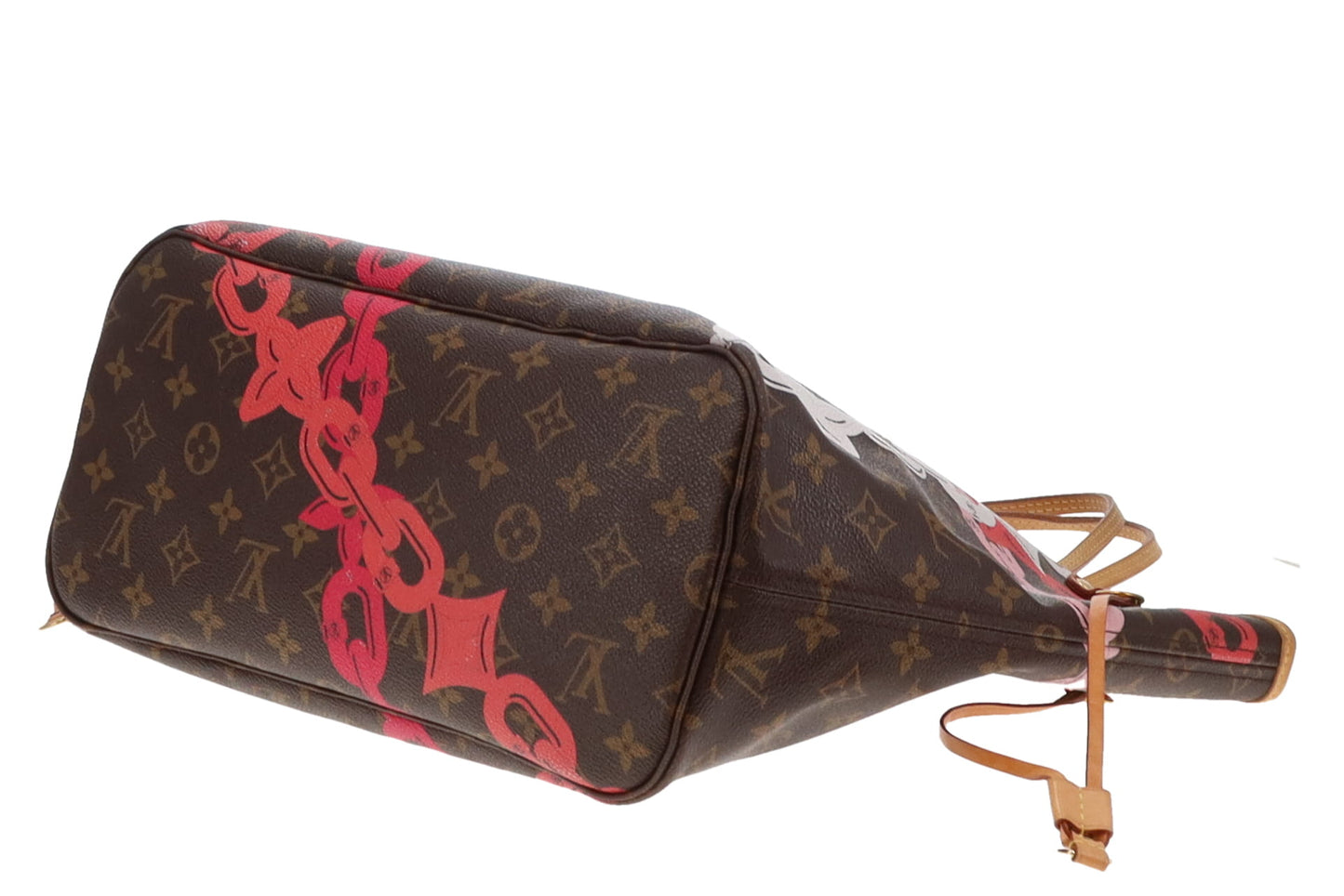 Louis Vuitton Monogram Chain Print Neverfull MM Ltd. Ed. CA1136 (2)