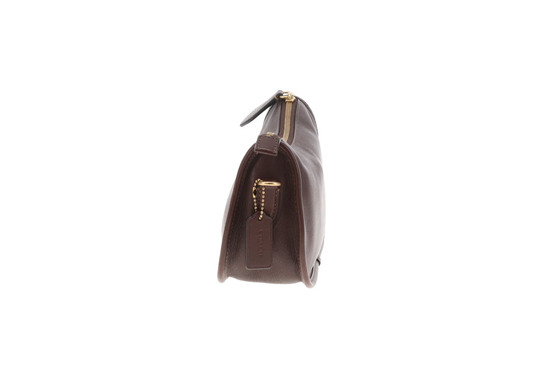 Coach Waverly Shoulder Bag Dark Brown