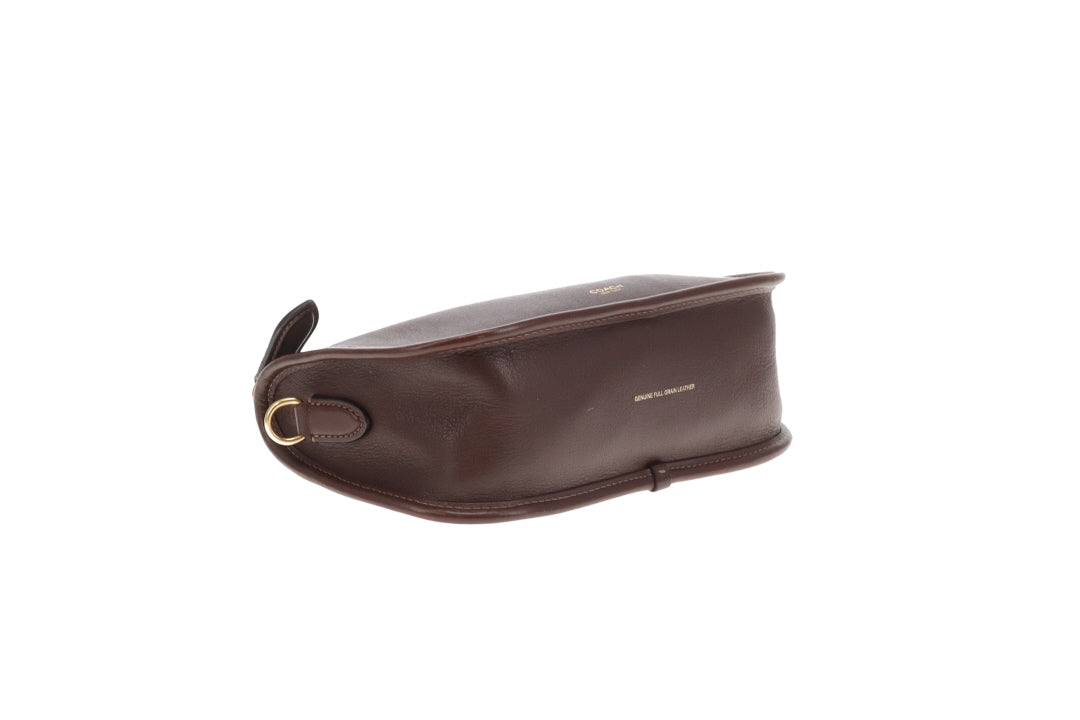 Coach Waverly Shoulder Bag Dark Brown