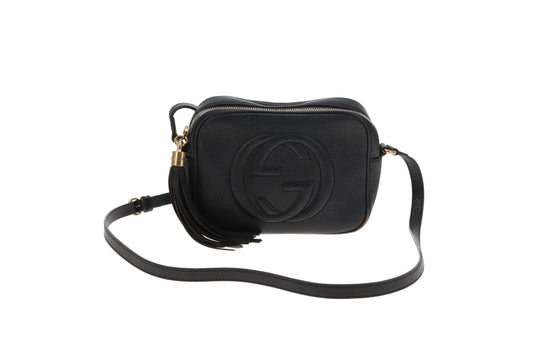 Gucci Soho Disco Black Leather