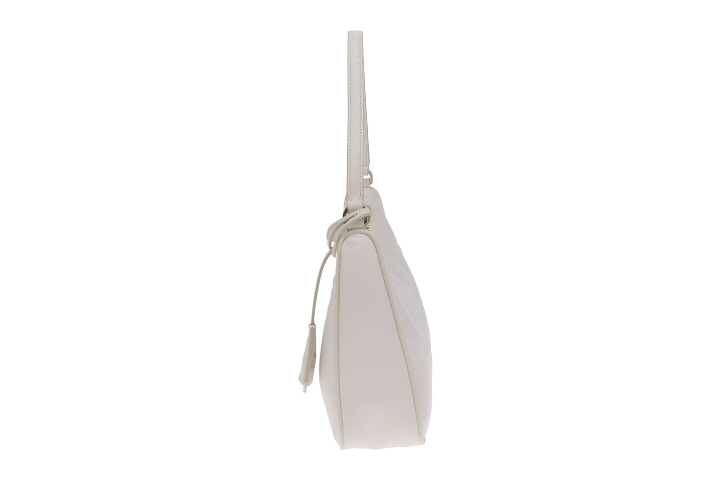 Prada Re-Edition 2005 White Nylon and Saffiano