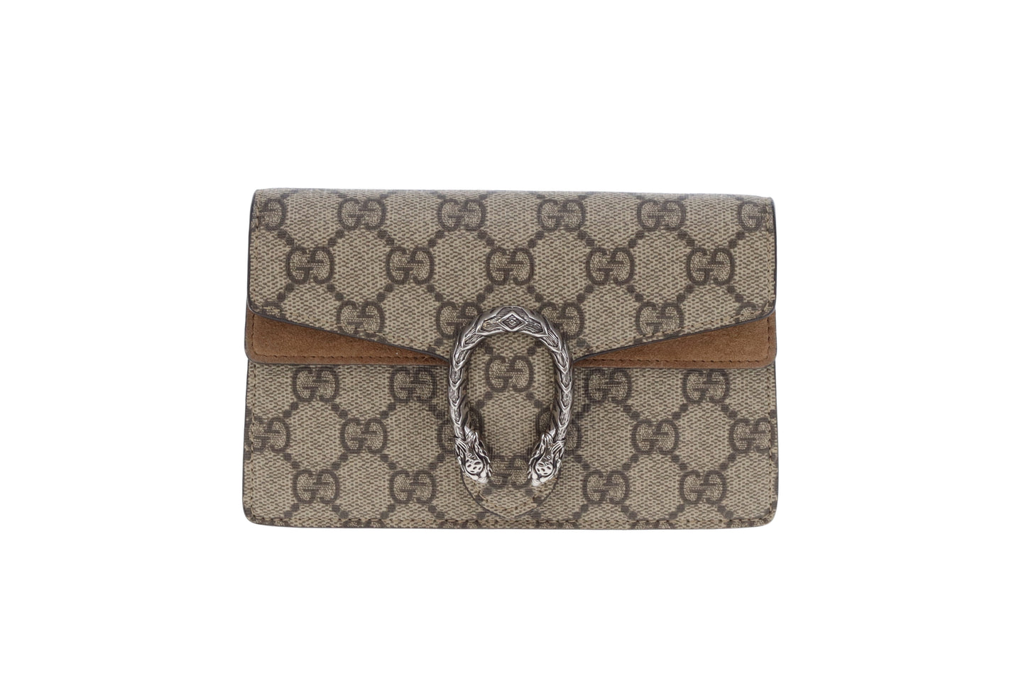 Gucci Dionysus Super Mini With Taupe Lining GG Supreme