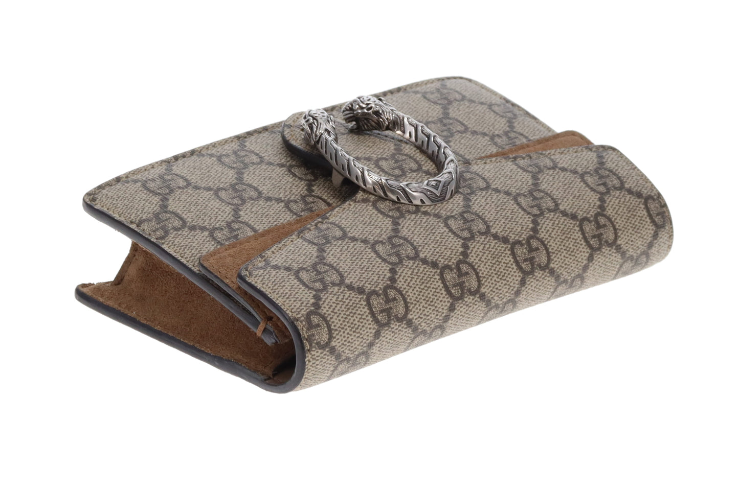 Gucci Dionysus Super Mini With Taupe Lining GG Supreme