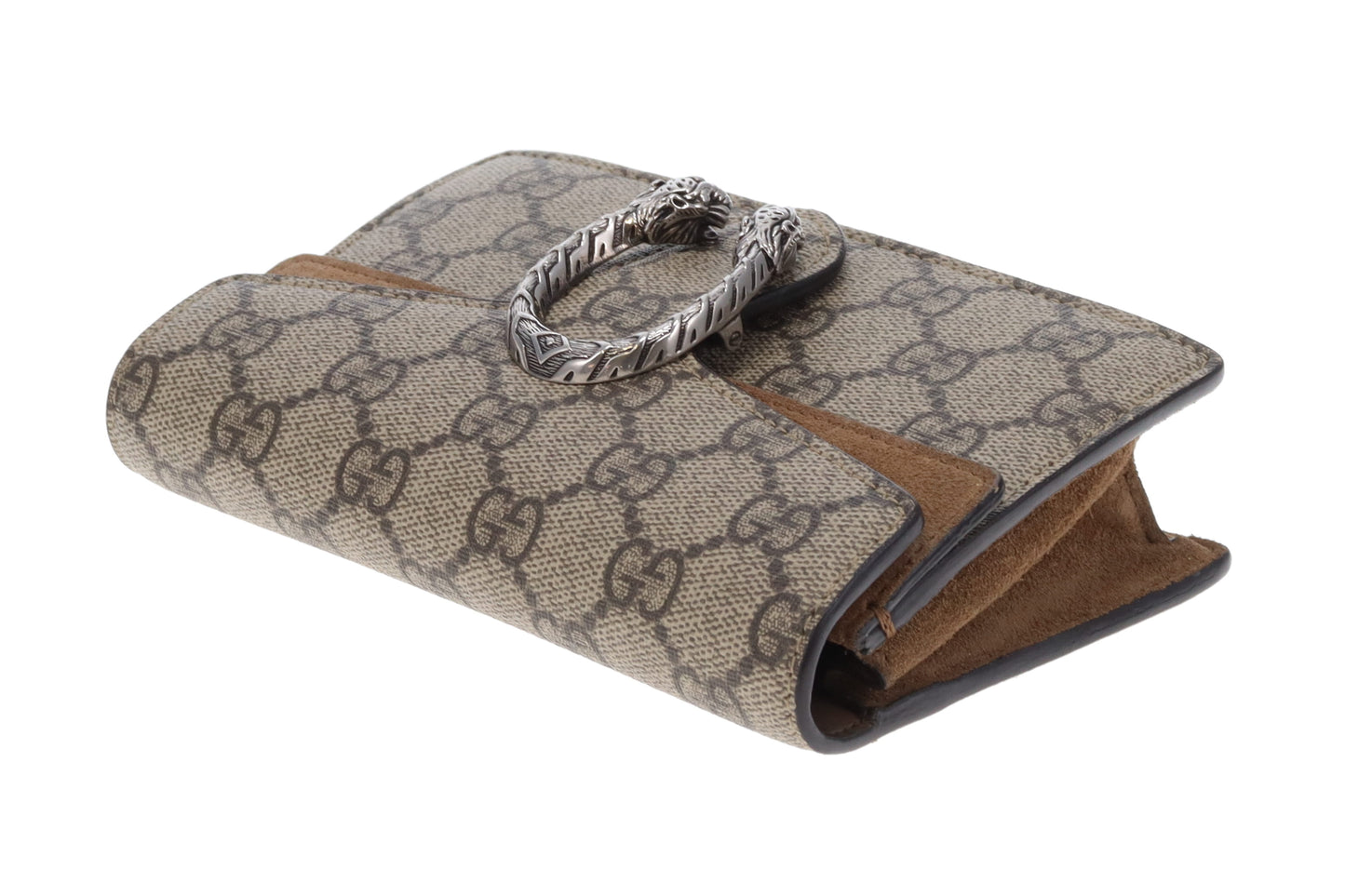 Gucci Dionysus Super Mini With Taupe Lining GG Supreme