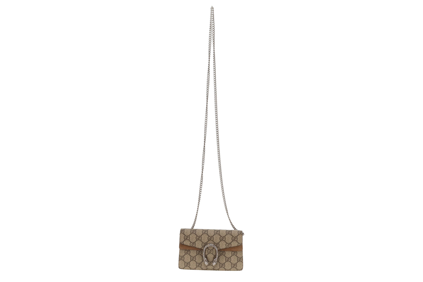Gucci Dionysus Super Mini With Taupe Lining GG Supreme