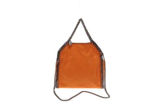 Stella McCartney Small 3 Chain Orange Falabella